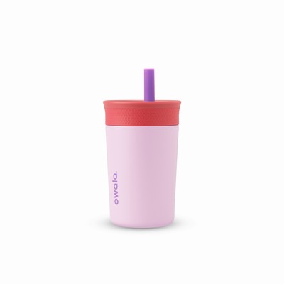 Owala 12oz Tumbler Water Bottles Kids Pink | 0261-XKQMV